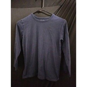 Long sleeve girls navy blue shirt size 7/8 #74